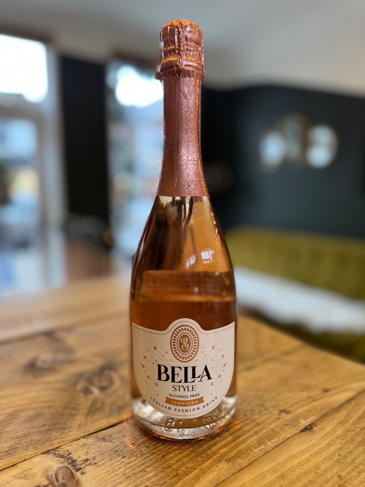 BELLA STYLE NON-ALCOHOLIC SPARKLING ROSÉ